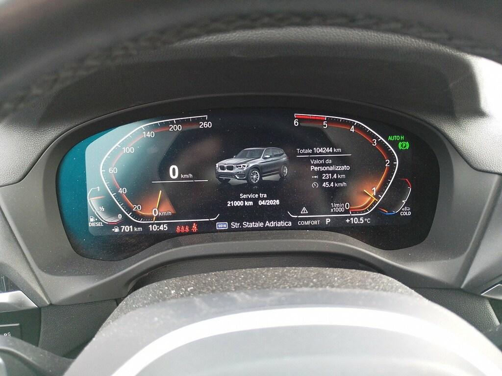 BMW X3 xdrive20d mhev 48V xLine auto