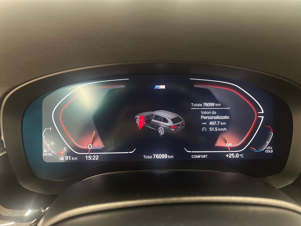 BMW Serie 5 520d Touring mhev 48V xdrive Msport auto