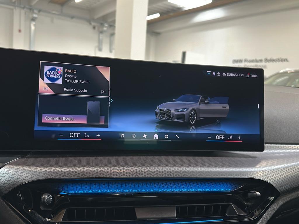 BMW Serie 4 420d Cabrio mhev 48V Msport auto