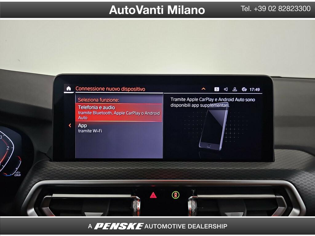 BMW X3 xdrive20d mhev 48V Msport auto