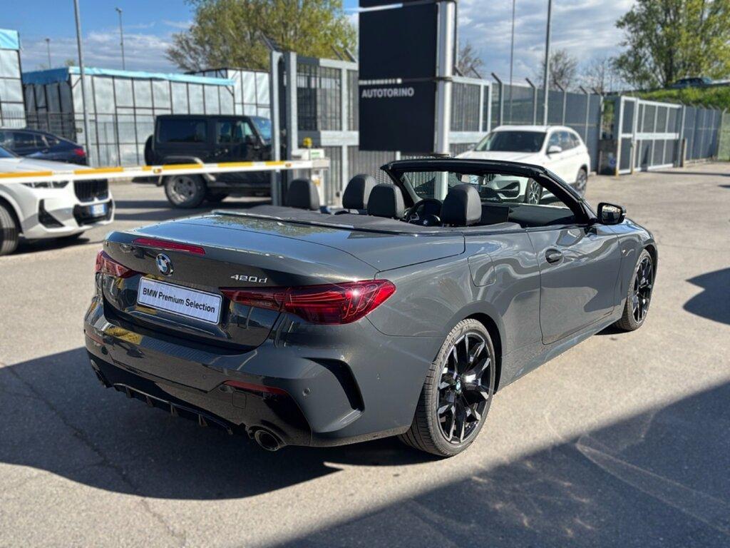 BMW Serie 4 420d Cabrio mhev 48V M Sport Pro auto
