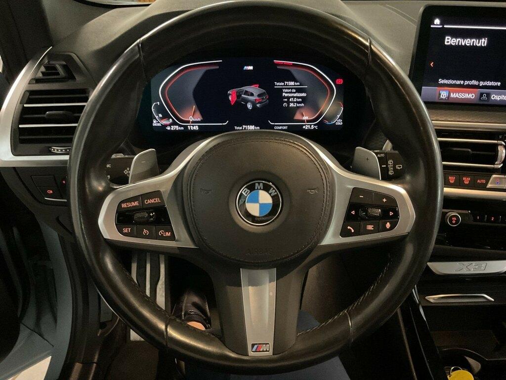 BMW X3 xdrive20d mhev 48V Msport auto