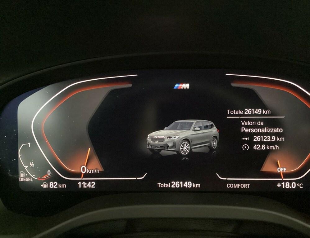 BMW X3 xdrive20d mhev 48V Msport auto