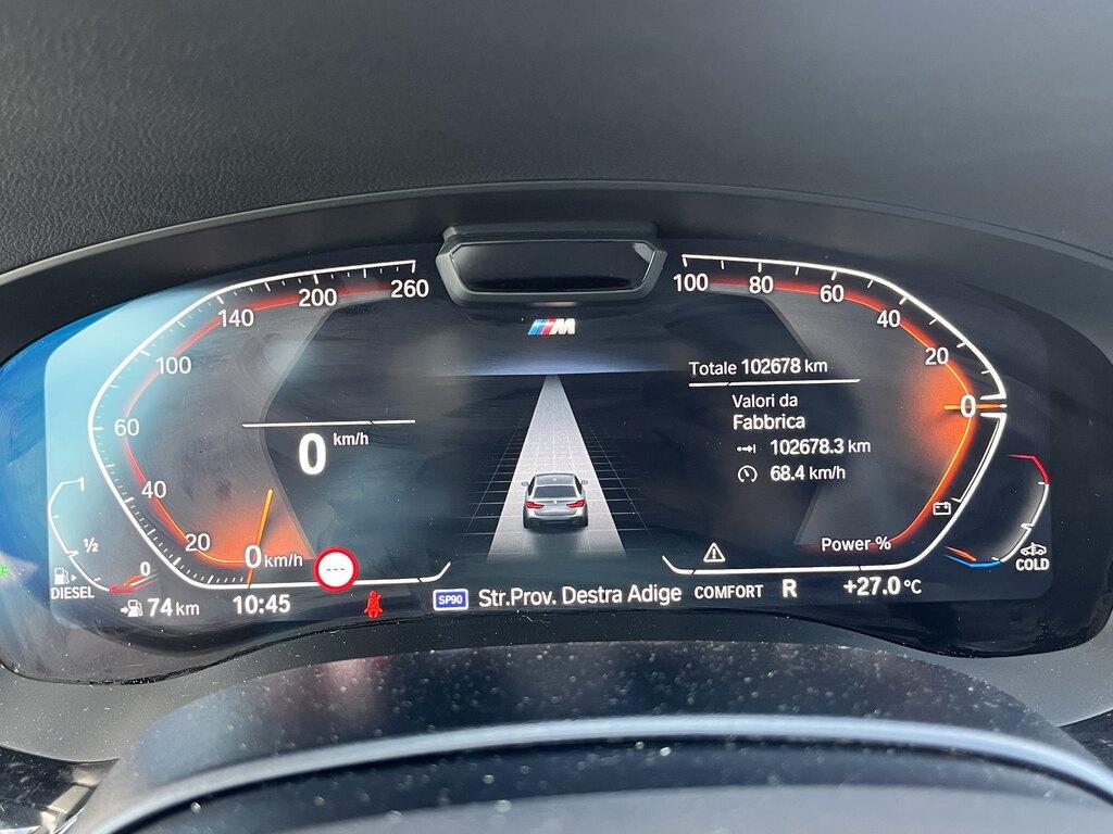 BMW Serie 5 540d Touring mhev 48V xdrive Msport auto