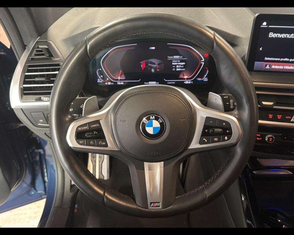 BMW X3 xdrive20d mhev 48V Msport auto