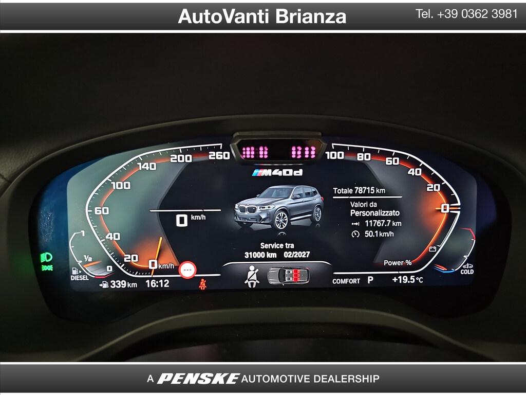 BMW X3 xdrive M40d mhev 48v auto