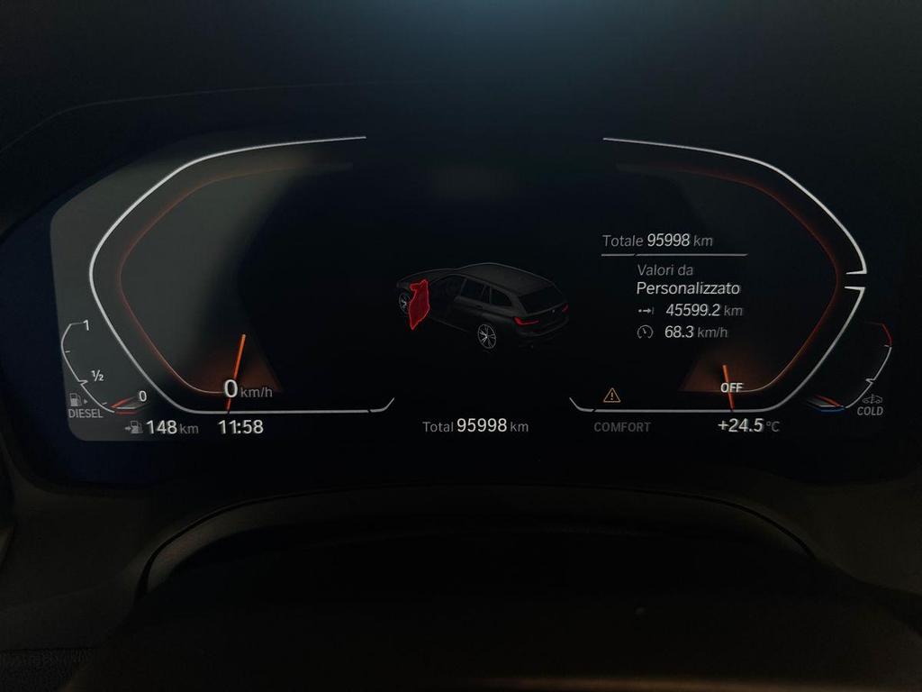 BMW Serie 3 320d Touring mhev 48V xdrive Msport auto