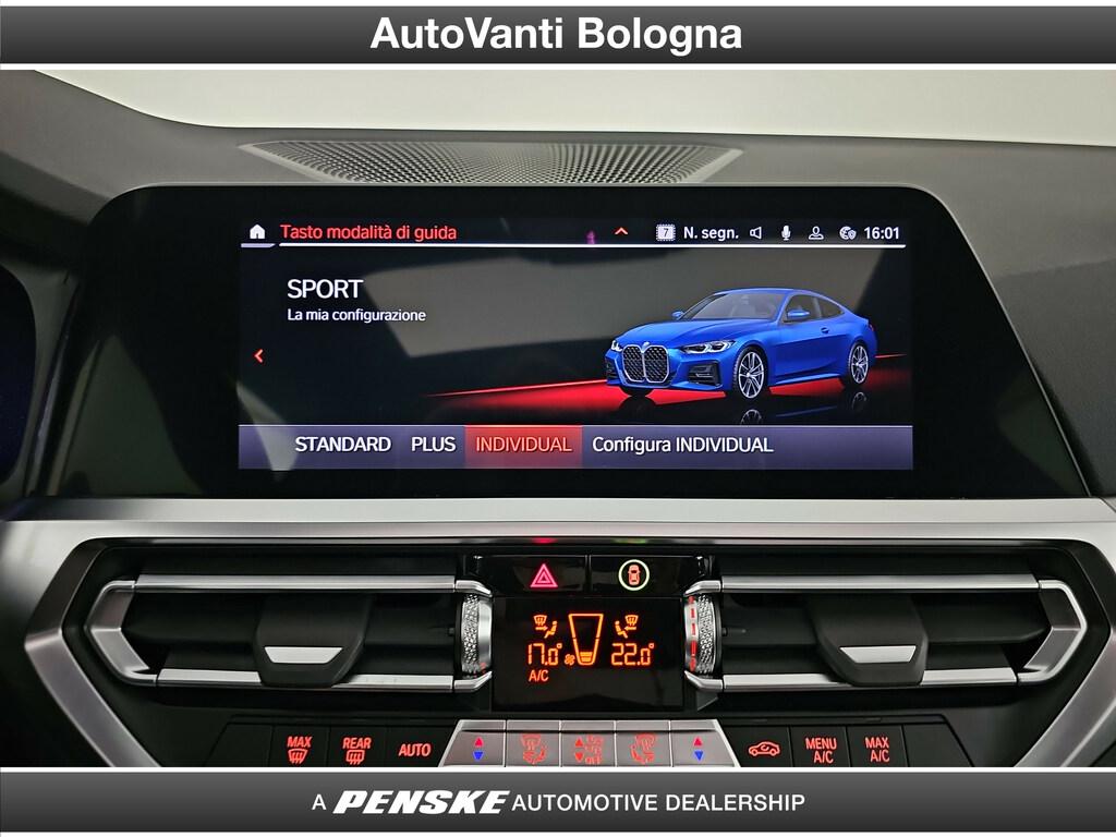 BMW Serie 4 430d Coupe mhev 48V xdrive Msport auto