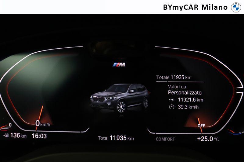 BMW X3 xdrive20d mhev 48V Msport auto