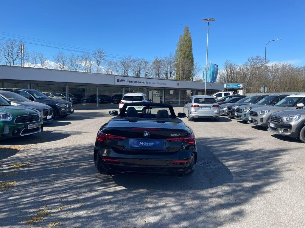 BMW Serie 4 420d Cabrio mhev 48V Msport auto