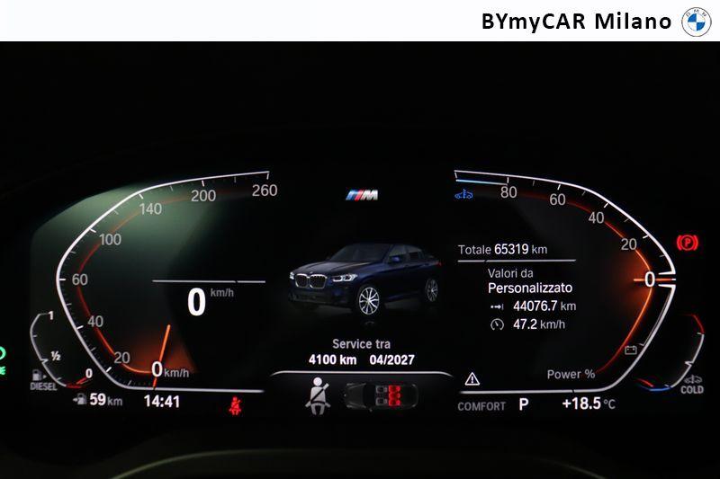 BMW X4 xdrive20d mhev 48V Msport auto