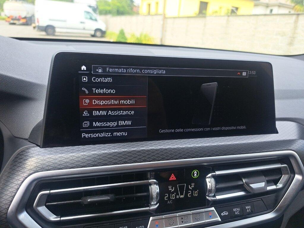 BMW X3 xdrive20d mhev 48V Msport auto