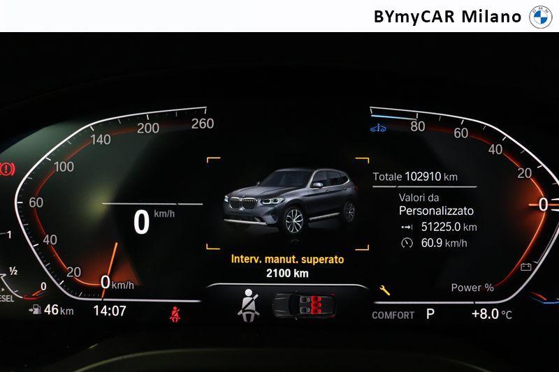BMW X3 xdrive20d mhev 48V auto