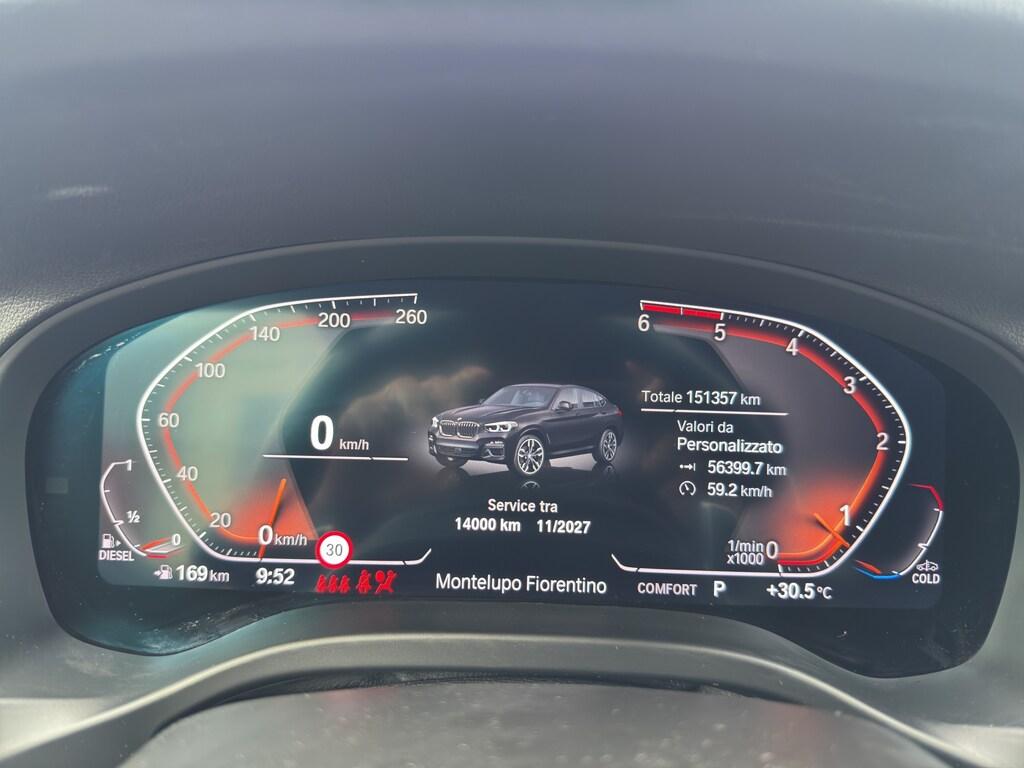 BMW X4 xdrive20d mhev 48V Msport auto
