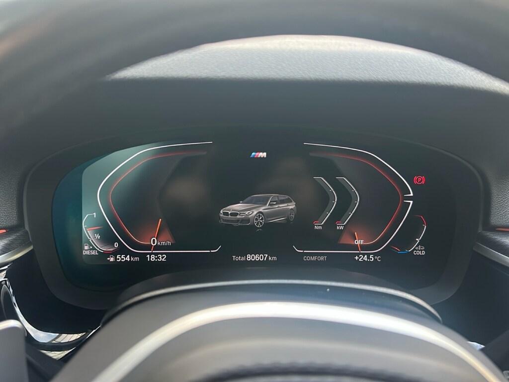 BMW Serie 5 540d Touring mhev 48V xdrive Msport auto