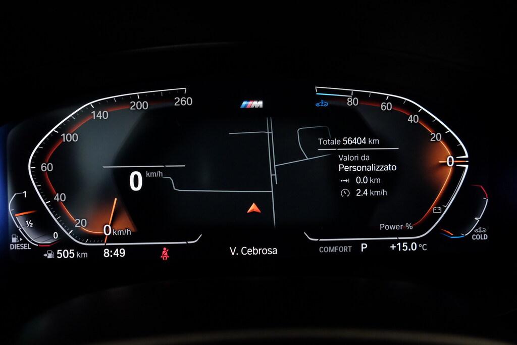 BMW Serie 5 520d Touring mhev 48V xdrive Msport auto