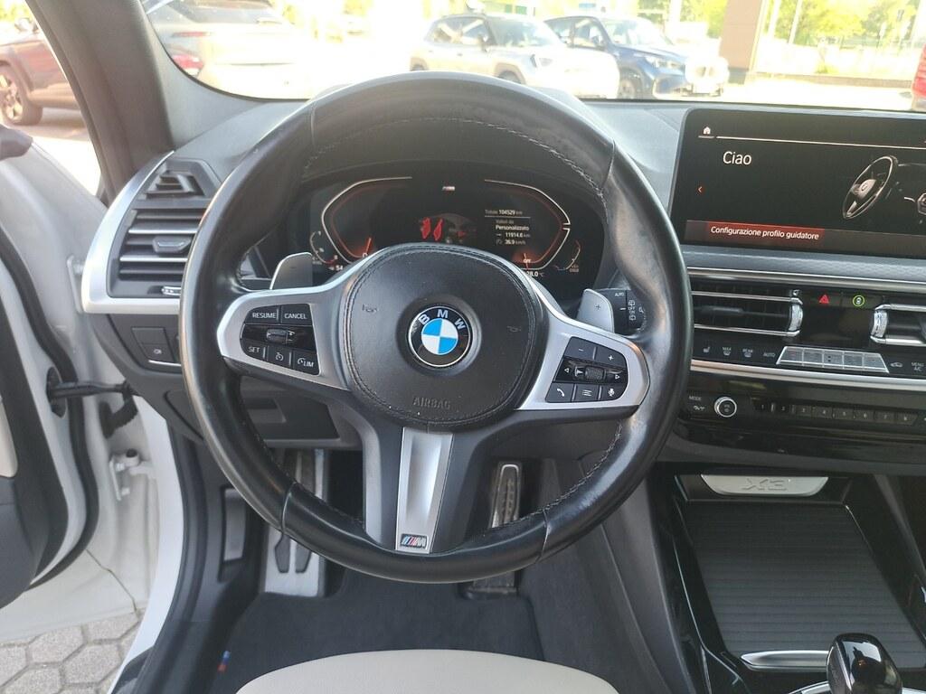 BMW X3 xdrive20d mhev 48V Msport auto