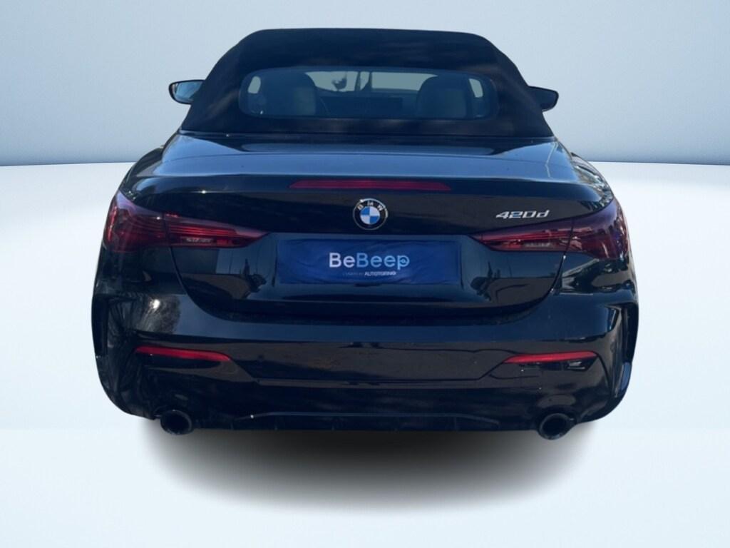 BMW Serie 4 420d Cabrio mhev 48V Msport auto