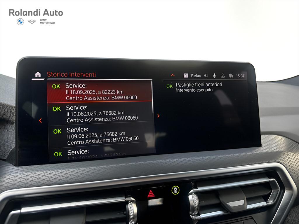 BMW X3 xdrive20d mhev 48V Msport auto