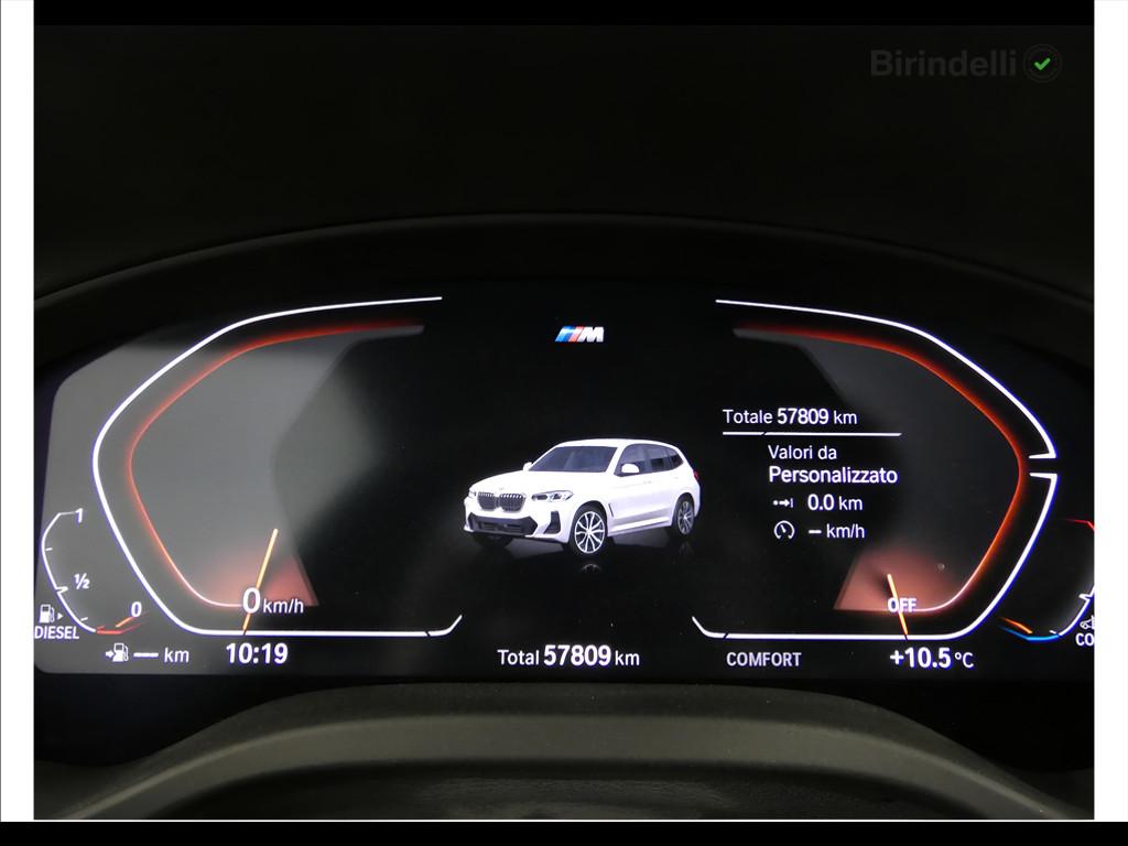 BMW X3 xdrive20d mhev 48V Msport auto