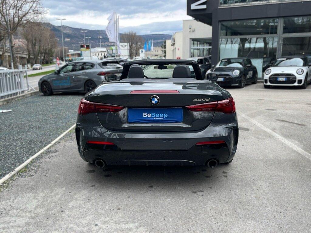 BMW Serie 4 420d Cabrio mhev 48V M Sport Pro auto