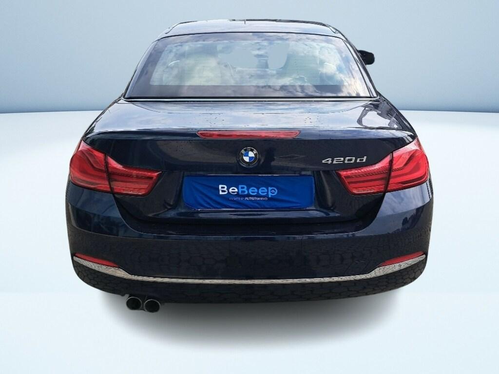 BMW Serie 4 420d Cabrio Luxury auto