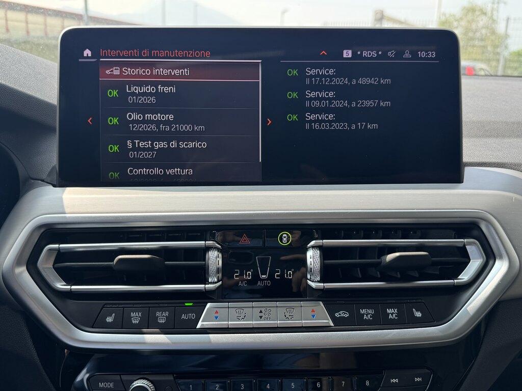 BMW X3 xdrive20d mhev 48V Msport auto