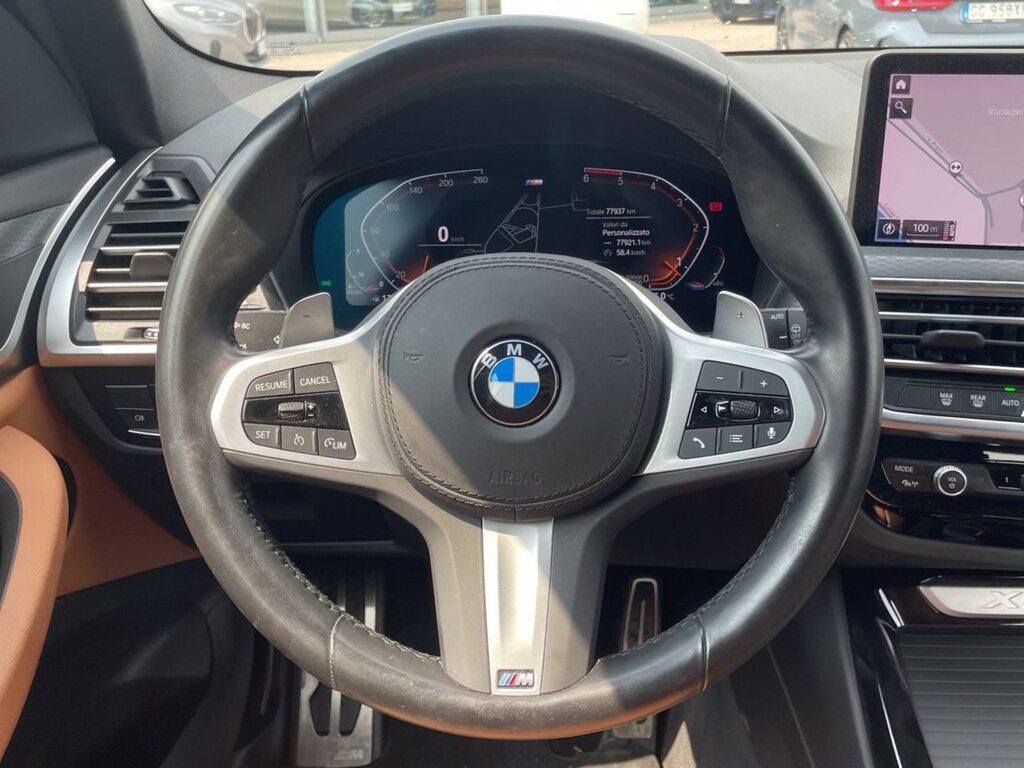 BMW X3 xdrive20d mhev 48V Msport auto