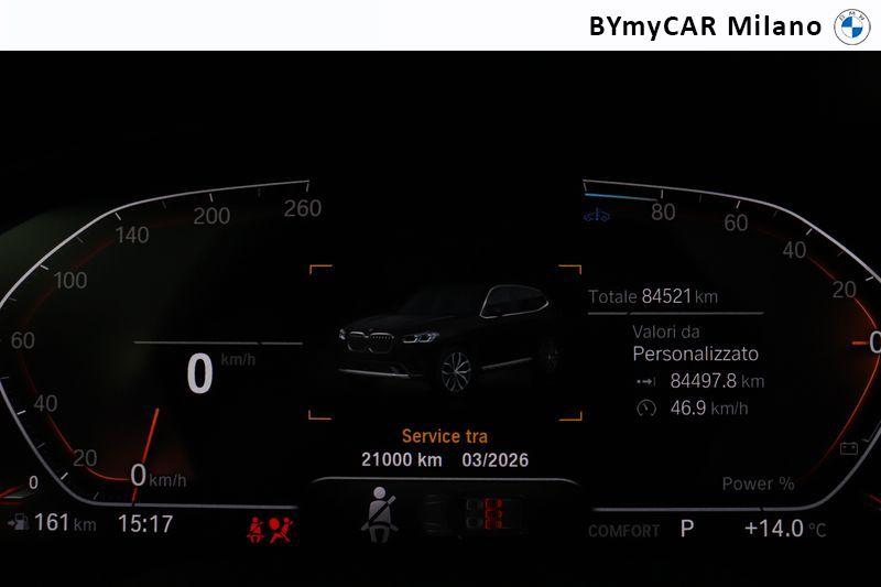 BMW X3 xdrive20d mhev 48V Msport auto