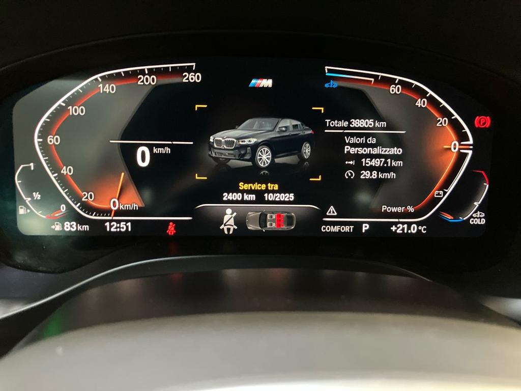 BMW X4 xdrive20i mhev 48V Msport auto