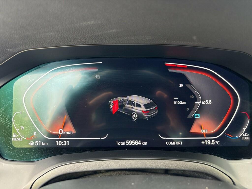 BMW Serie 3 330d Touring mhev 48V xdrive Msport auto