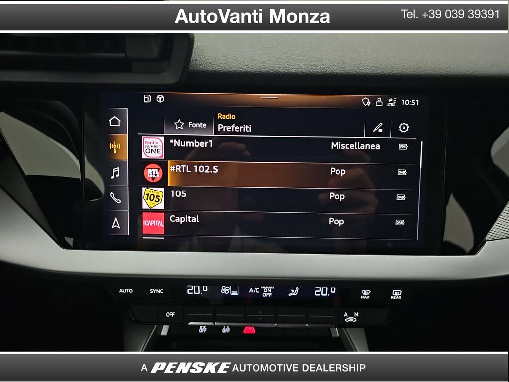 Audi A3 Sportback 30 1.0 tfsi mhev Business Advanced s-tronic
