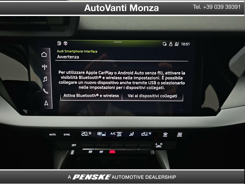 Audi A3 Sportback 30 1.0 tfsi mhev Business Advanced s-tronic