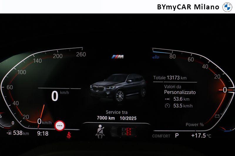 BMW X3 xdrive20d mhev 48V Msport auto