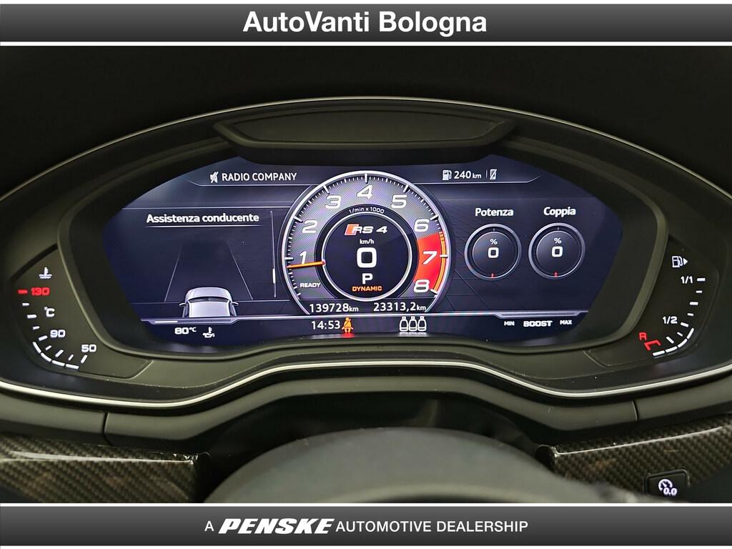 Audi RS4 Avant Avant 2.9 tfsi Exclusive edition Verde Sonoma quattro 450cv tiptronic