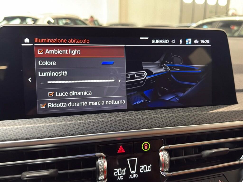 BMW X3 xdrive20d mhev 48V Msport auto