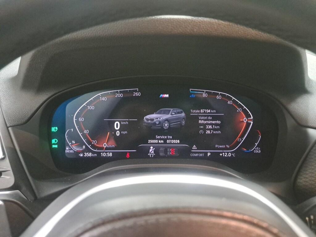 BMW X3 xdrive20d mhev 48V Msport auto