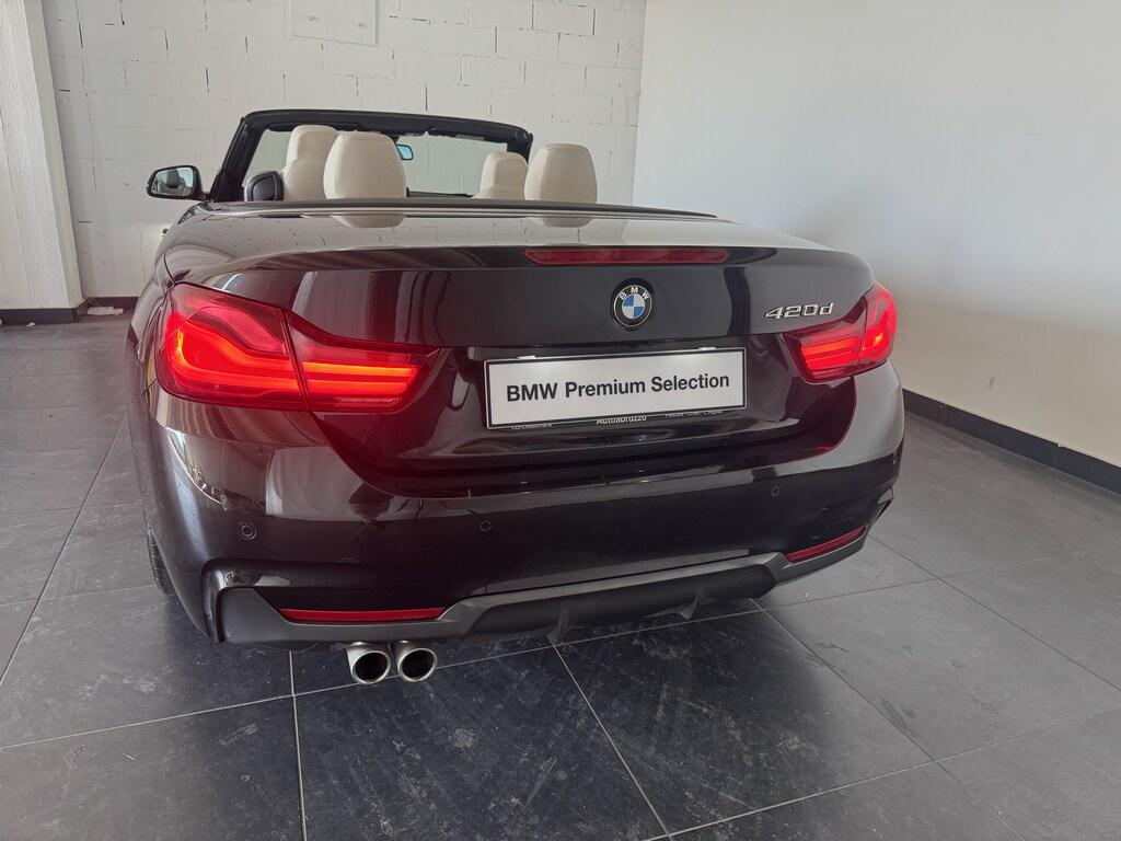 BMW Serie 4 420d Cabrio Msport auto