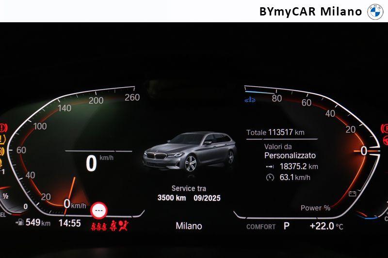 BMW Serie 5 520d Touring mhev 48V xdrive Luxury auto