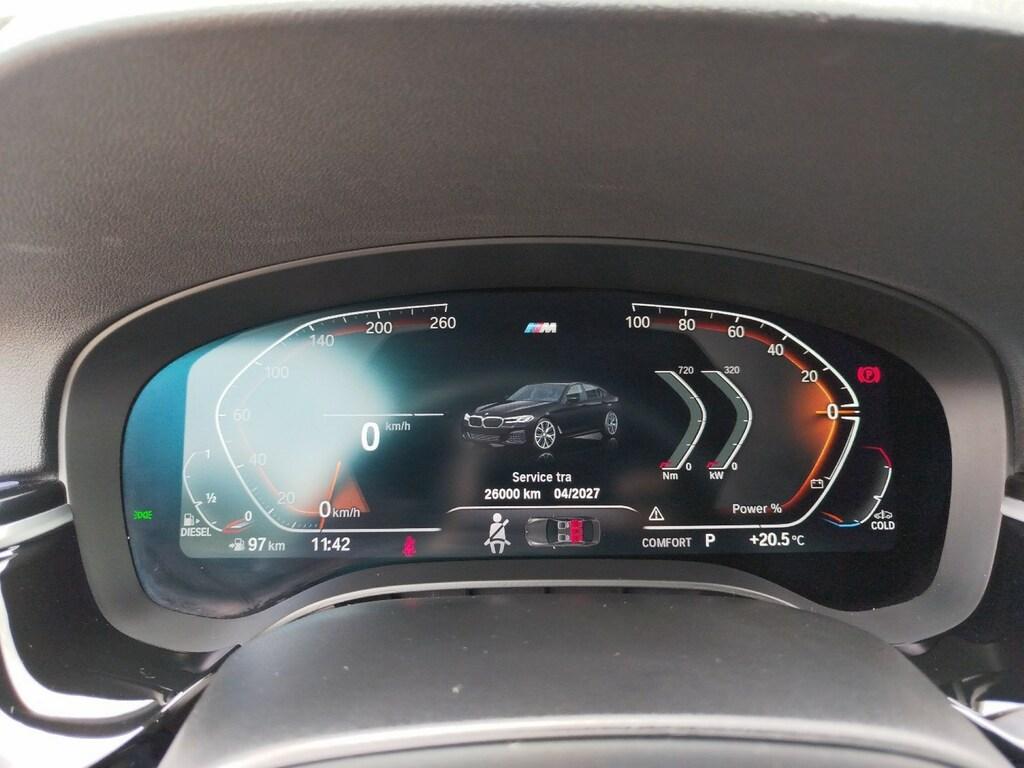 BMW Serie 5 540d mhev 48V xdrive Msport auto