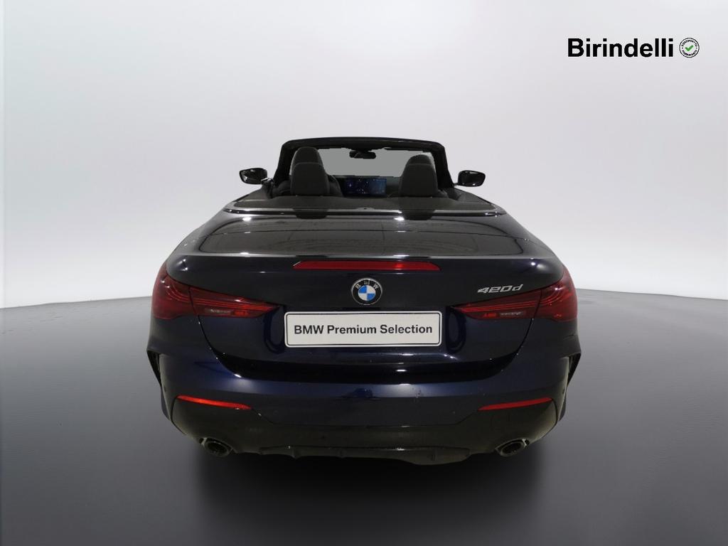 BMW Serie 4 420d Cabrio mhev 48V M Sport Pro auto