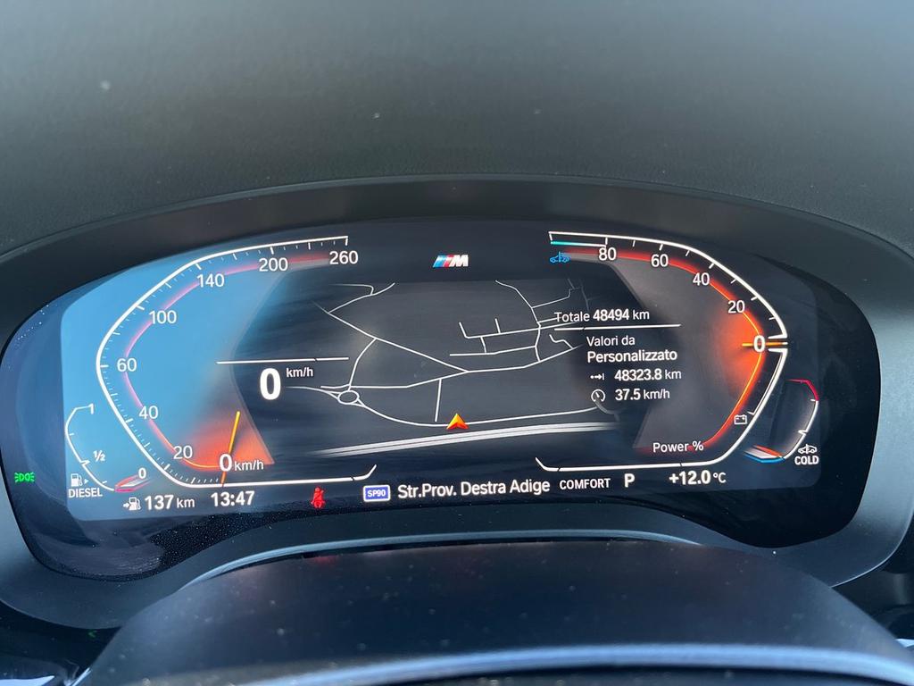 BMW Serie 5 520d Touring mhev 48V xdrive Msport auto