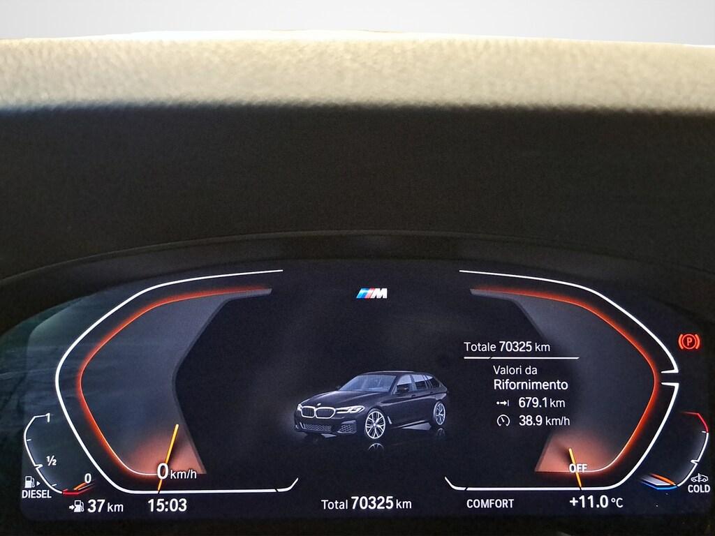 BMW Serie 5 520d Touring mhev 48V xdrive Msport auto