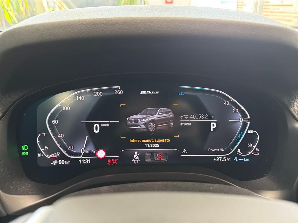 BMW X3 xdrive30e Msport auto