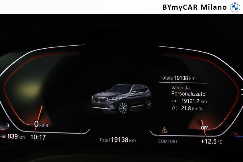 BMW X3 xdrive20d mhev 48V auto