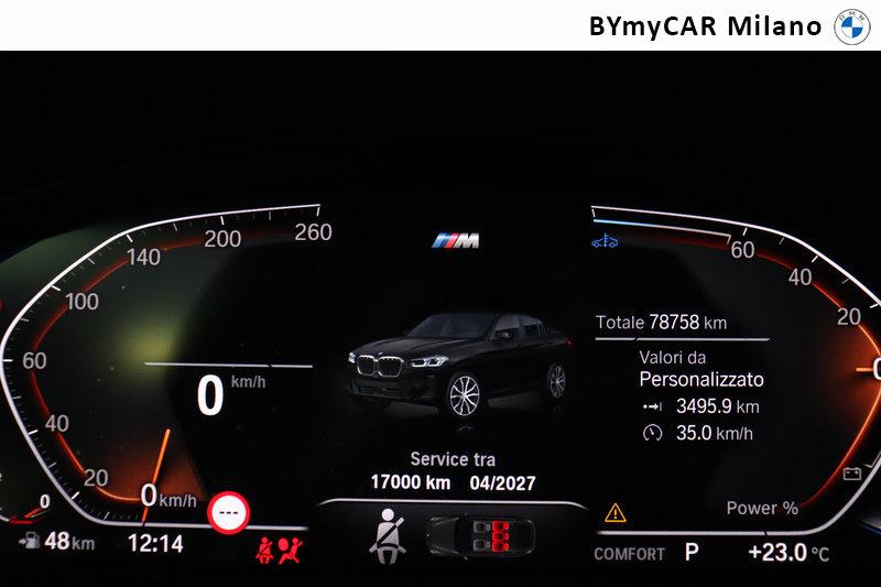 BMW X4 xdrive30i mhev 48V Msport auto