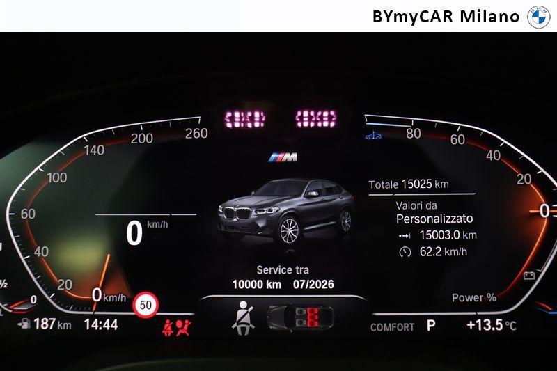 BMW X4 xdrive20d mhev 48V Msport auto