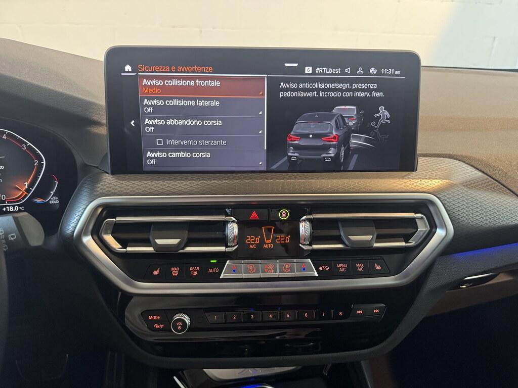 BMW X3 xdrive20d mhev 48V Msport auto