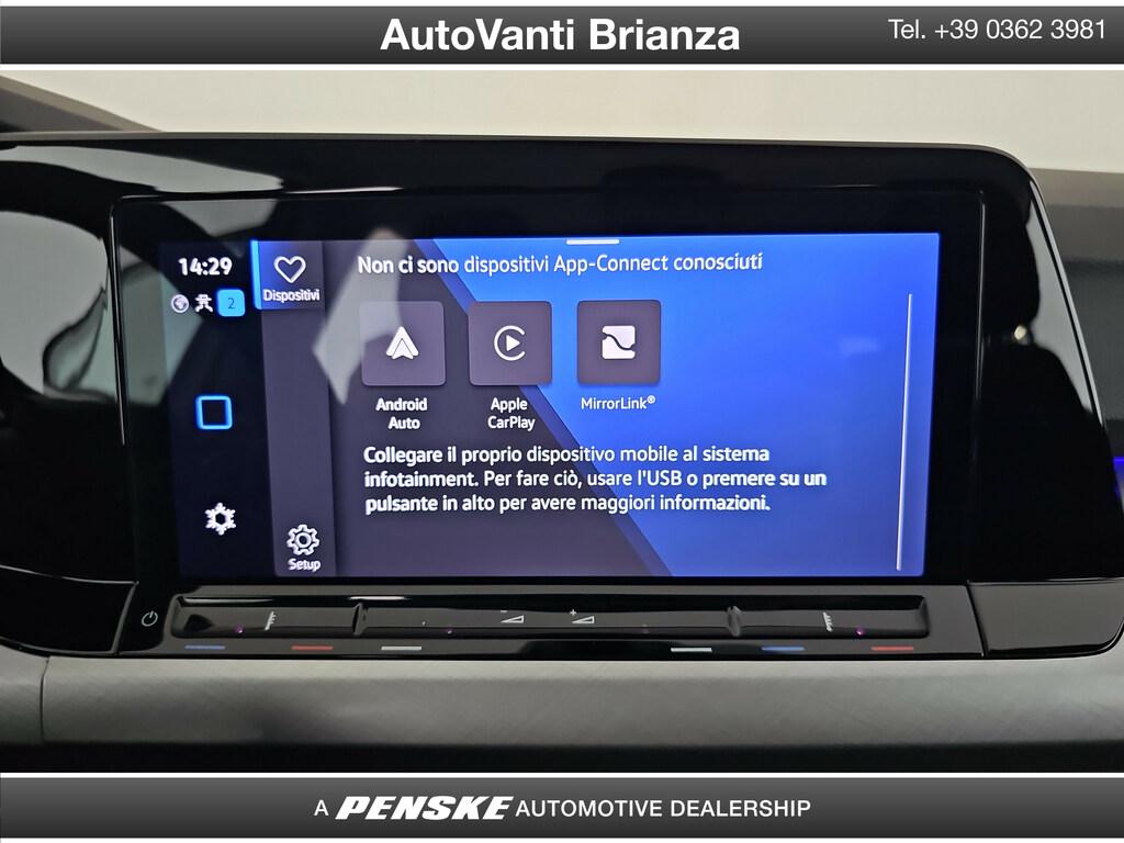 Volkswagen Golf 1.5 etsi evo act Style 130cv dsg