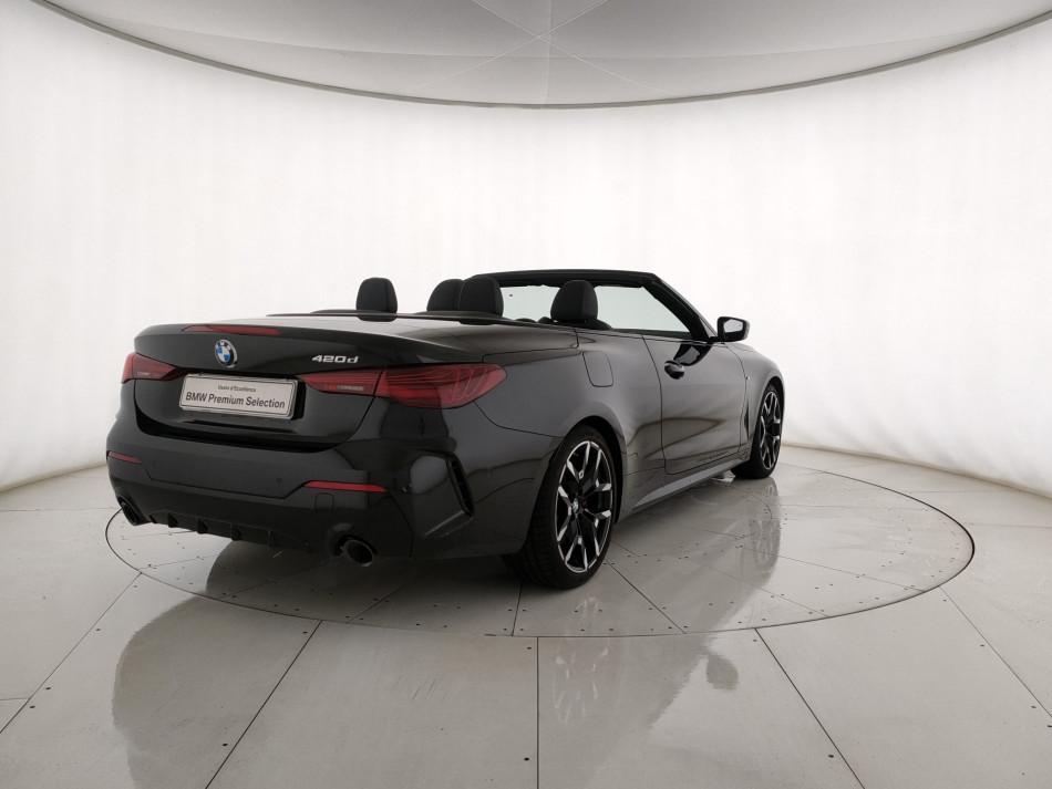 BMW Serie 4 420d Cabrio mhev 48V Msport auto